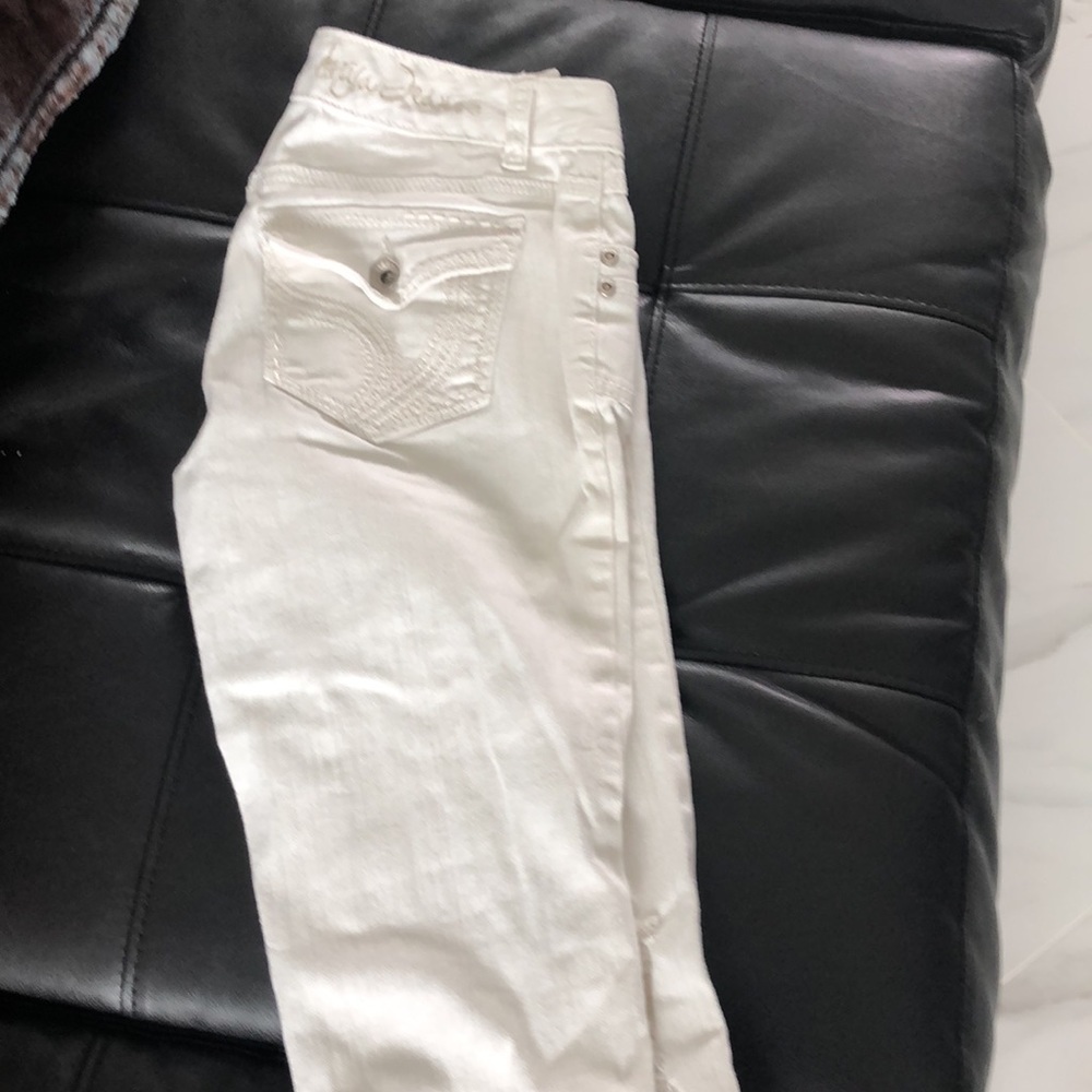 White cropped jeans - Picture 4 of 5